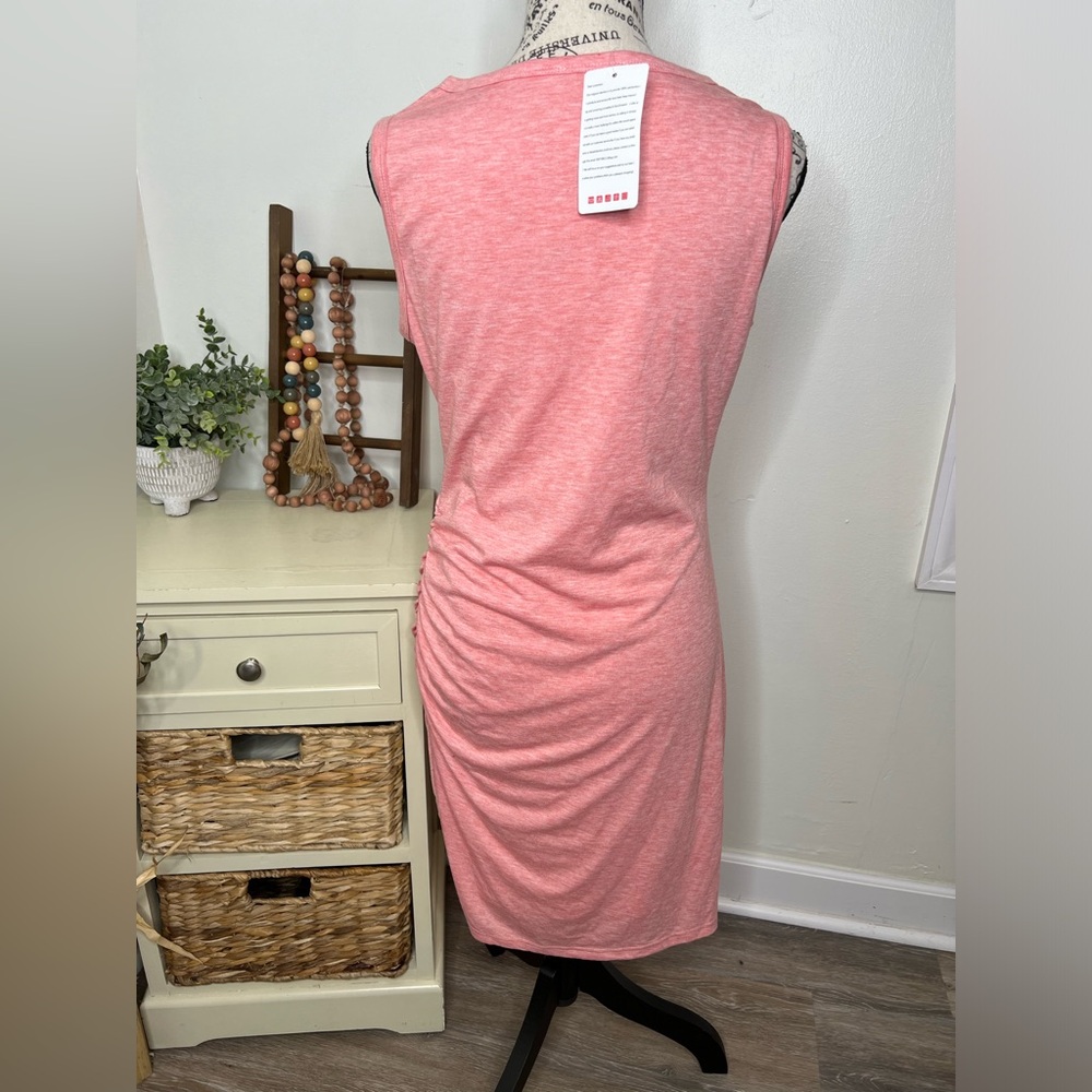 Brand New - BTFBM Sleeveless, Ruched Dress - Picture 4 of 9